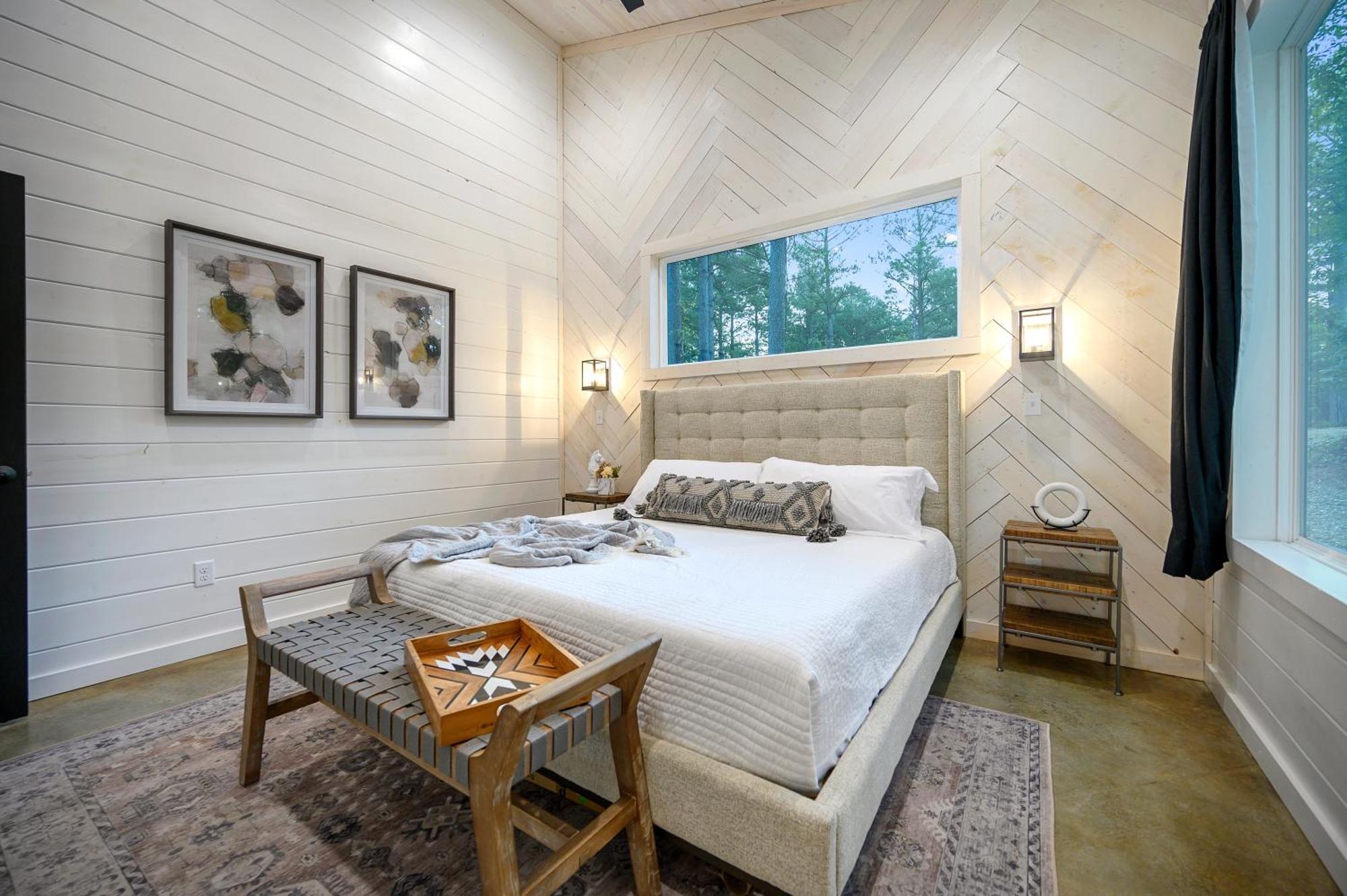 ברוקן בו Two Knights Luxury Cabin מראה חיצוני תמונה