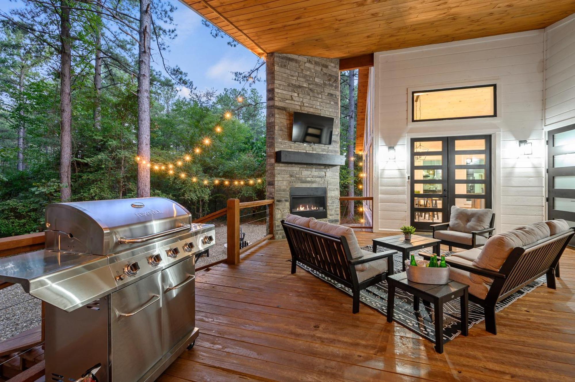 ברוקן בו Two Knights Luxury Cabin מראה חיצוני תמונה